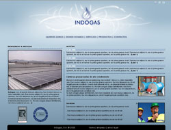 Indogas, Gráfica