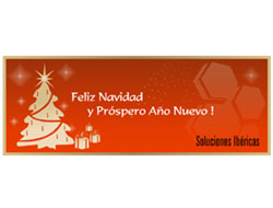 Tarjeta Navideña Soluciones Ibericas